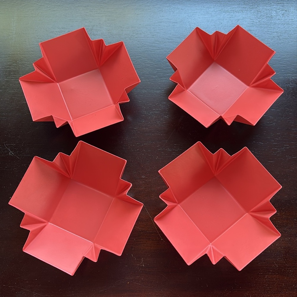 BoConcept metal votive holders, set of 4. NWOT